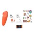 ROMP SWITCH X CLITORAL STIMULATOR 6 LEVELS ORANGE