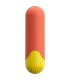 ROMP RIOT MULTIFUNCTION VIBRATING BULLET ORANGE YELLOW