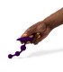 ROMP AMP PURPLE FLEXIBLE SILICONE ANAL BEADS 125 CM PURPLE