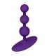 ROMP AMP PURPLE FLEXIBLE SILICONE ANAL BEADS 125 CM PURPLE