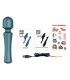 ROMP PRESTO MINI WAND VIBRATOR FLEXIBLE HEAD GREEN