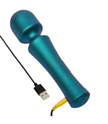 ROMP PRESTO MINI WAND VIBRATOR FLEXIBLE HEAD GREEN