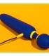 ROMP FLIP VIBRATING WAND SILENT 10 MODES BLUE
