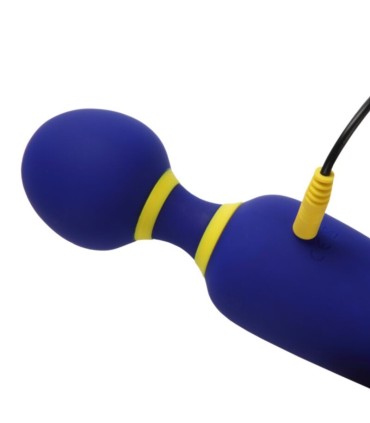 ROMP FLIP VIBRATING WAND SILENT 10 MODES BLUE