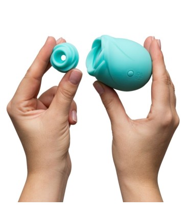 ROMP ROSE GLOW CLITORAL SUCTION TOOL GLOW IN THE DARK