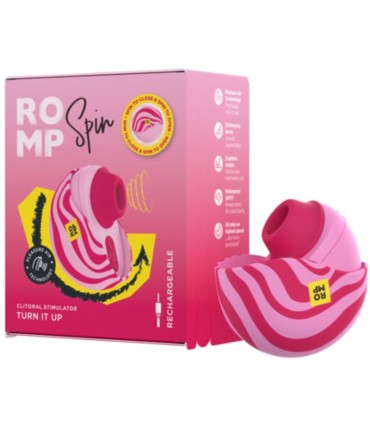 ROMP SPIN CLITORAL SUCTION ANTITUDE WITH ROTATING OPENING AND CLOSING