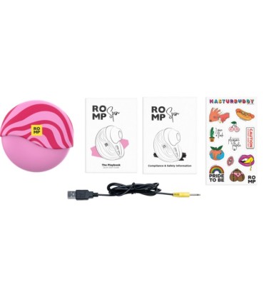 ROMP SPIN CLITORAL SUCTION ANTITUDE WITH ROTATING OPENING AND CLOSING