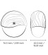 ROMP SPIN CLITORAL SUCTION ANTITUDE WITH ROTATING OPENING AND CLOSING