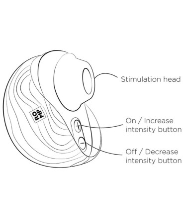 ROMP SPIN CLITORAL SUCTION ANTITUDE WITH ROTATING OPENING AND CLOSING