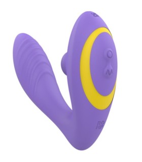 ROMP REVERB G SPOT STIMULATOR AND CLITORAL SUCTION DEVICE PURPLE