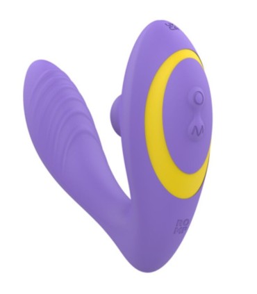 ROMP REVERB G SPOT STIMULATOR AND CLITORAL SUCTION DEVICE PURPLE