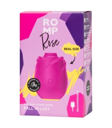 ROMP ROSE PINK SHAPED CLITORAL SUCTION TOOL