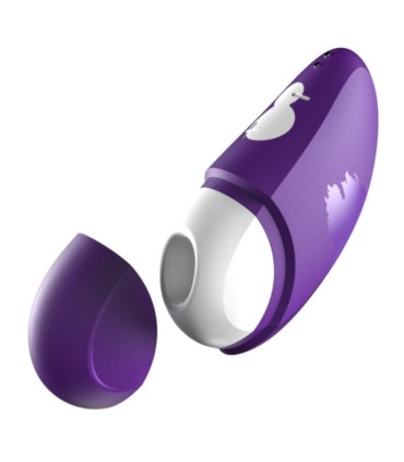 ROMP FREE CLITORAL STIMULATOR WITH LID 10 LEVELS RECHARGEABLE PURPLE