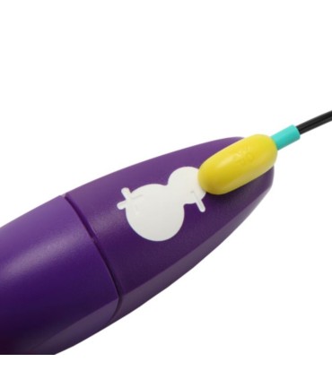 ROMP FREE CLITORAL STIMULATOR WITH LID 10 LEVELS RECHARGEABLE PURPLE