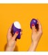 ROMP FREE CLITORAL STIMULATOR WITH LID 10 LEVELS RECHARGEABLE PURPLE
