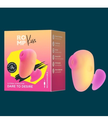 ROMP KISS CLITORAL SUCTION RECHARGEABLE FINGER VIBRATOR