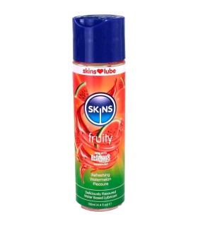 SKINS FRUITY LUBRICANTE BASE DE AGUA SANDIA 130 ML