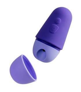 ROMP FREE X CLITORAL STIMULATOR WITH LID 10 LEVELS RECHARGEABLE PURPLE