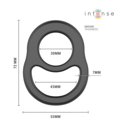INTENSE RICHARD DOUBLE PENIS RING MODEL 1