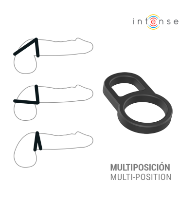 INTENSE CONLETH ADJUSTABLE DOUBLE PENIS RING MODEL 3
