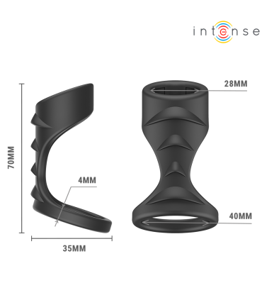 INTENSE RORY ADJUSTABLE PENIS RING MODEL 5