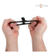 INTENSE ALFIE ADJUSTABLE TRIPLE PENIS RING MODEL 6