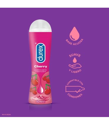DUREX LUBRICANTE PLAY CEREZA 50ML