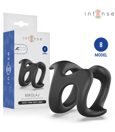 INTENSE NIKOLAJ ADJUSTABLE PENIS RING MODEL 8