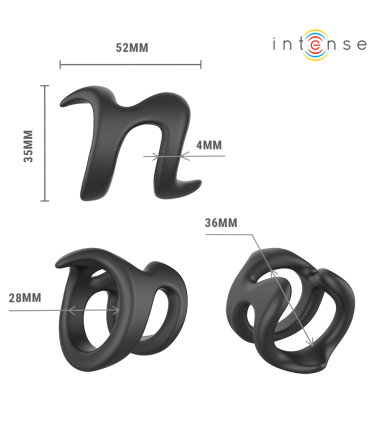 INTENSE NIKOLAJ ADJUSTABLE PENIS RING MODEL 8