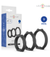 INTENSE PETER SET OF 3 PENIS RINGS MODEL 9