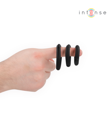 INTENSE PETER SET OF 3 PENIS RINGS MODEL 9