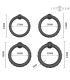 INTENSE MICHIEL SET OF 4 PENIS RINGS MODEL 10