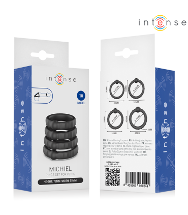 INTENSE MICHIEL SET OF 4 PENIS RINGS MODEL 10