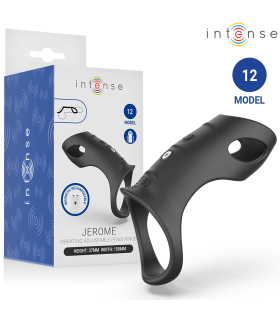 INTENSE JEROME ADJUSTABLE VIBRATING PENIS RING MODEL 12