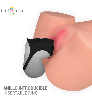 INTENSE JEROME ADJUSTABLE VIBRATING PENIS RING MODEL 12