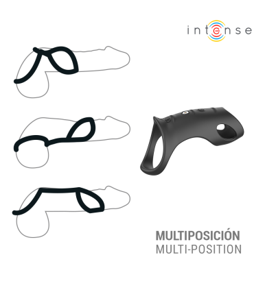 INTENSE JEROME ADJUSTABLE VIBRATING PENIS RING MODEL 12