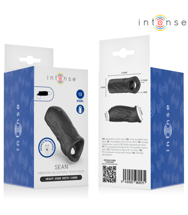 INTENSE SEAN VIBRATING ADJUSTABLE PENIS RING MODEL 13