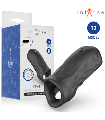 INTENSE SEAN VIBRATING ADJUSTABLE PENIS RING MODEL 13