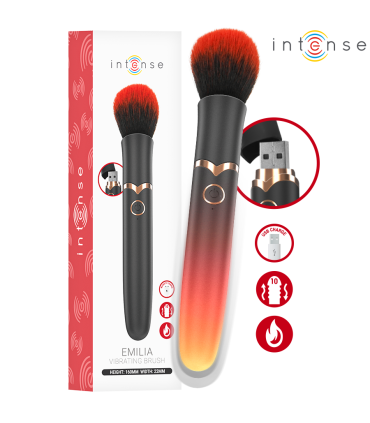 INTENSE EMILIA HEATED VIBRATING BRUSH 16 CM