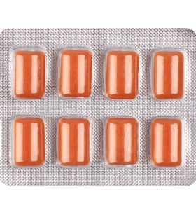 WUG SOLAR FUNCTIONAL VITAMIN ZINC TROPICAL FRUITS FLAVOUR GUM BLISTER 8 PCS
