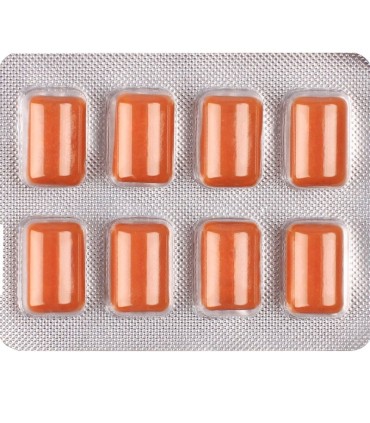 WUG SOLAR FUNCTIONAL VITAMIN ZINC TROPICAL FRUITS FLAVOUR GUM BLISTER 8 PCS