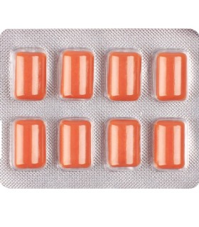 WUG MULTIVIT FUNCTIONAL MULTIVITAMIN TROPICAL FLAVOUR GUM BLISTER 8 PCS