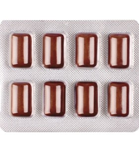 WUG POWER UP FUNCTIONAL CAFFEINE MATE COFFEE FLAVOUR GUM BLISTER 8 PCS