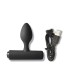 ROCKS OFF NOVA SOLARIS RECHARGEABLE SLIM POWERFUL ANAL PLUG 16 FUNCTION BLACK
