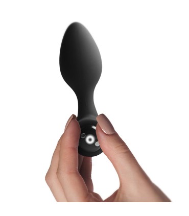ROCKS OFF NOVA SOLARIS RECHARGEABLE SLIM POWERFUL ANAL PLUG 16 FUNCTION BLACK