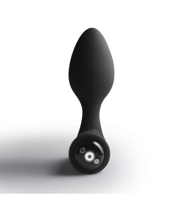 ROCKS OFF NOVA SOLARIS RECHARGEABLE SLIM POWERFUL ANAL PLUG 16 FUNCTION BLACK