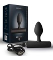 ROCKS-OFF - NOVA SOLARIS PLUG ANAL FINO RECARGABLE 16 FUNCIONES NEGRO