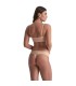 BYE BRA INVISIBLE THONG 2 PACK BEIGE BLACK SIZE S