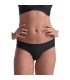 BYE BRA INVISIBLE THONG 2 PACK BEIGE BLACK SIZE S