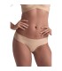 BYE BRA INVISIBLE THONG 2 PACK BEIGE BLACK SIZE S
